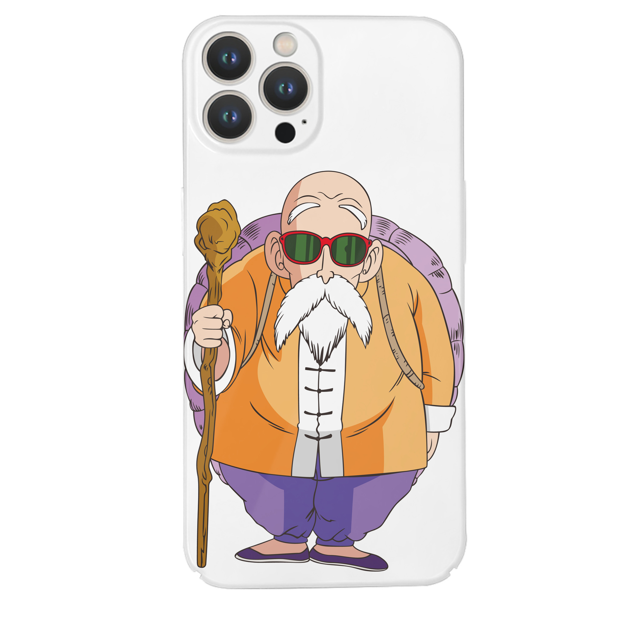 （画像用） ドラゴンボール 亀仙人（かめせんにん） DRAGON BALL Master Roshi Kame Sennin 【iPhone 14シリーズ対応】ハードケース